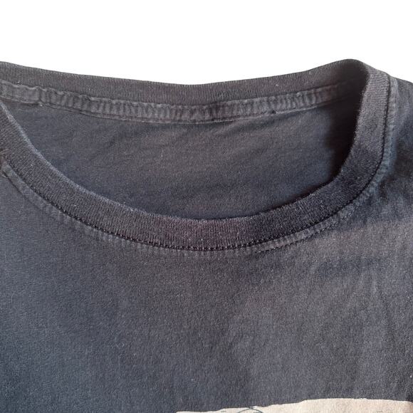 Vintage DARE T-Shirt Bundle Men’s L – Blue & Black Mascot Graphic Tees Y2K - Picture 4 of 10